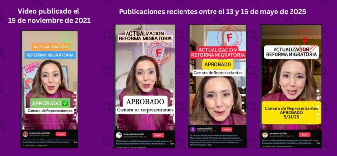 No, no se aprobó un proyecto de ley de reforma migratoria que mejora la situación de quienes llegaron a Estados Unidos antes de 2011; es un video sacado de contexto